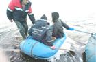 У острова Поджабный спасен тонущий на лодке рыбак 