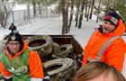 Вести с "Итальянского" пляжа: 130 покрышек отправились на утилизацию