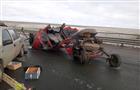 В Борском районе в ДТП разорвало Daewoo Matiz