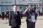 Артем Здунов принял участие во встрече сводного отряда полиции, вернувшегося из Республики Дагестан