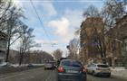 В Самаре на перекрестке улиц Гагарина - Промышленности установлены знаки "движение по полосам"