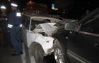  Из-за пьяного водителя иномарки в воскресенье в Самаре столкнулись пять машин