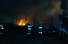 В пос. Преображенка под Самарой более 100 человек тушат крупный пожар