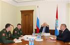 Губернатор и замком войсками ЦВО обсудили возможность строительства в Чапаевске логистического центра Минобороны