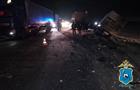 Водитель Brililliance погиб после столкновения с грузовиком и фурой в Самарской области