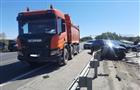 Водитель грузовика "догнал" Audi на трассе в Самарской области