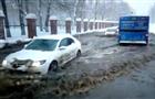 В Самаре затопило ул. Ставропольскую, автобус №9 идет в объезд