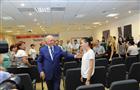 Губернатор побеседовал с сотрудниками ОАО "Теплант" о развитии Самары