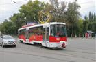 В Самаре в рейс отправились восемь новых низкопольных трамваев