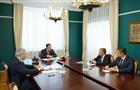 Губернатор Дмитрий Азаров провел встречу с руководством "Опоры России"