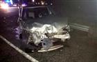 Водитель Mercedes пострадал в ночном ДТП на трассе М-5 в Самарской области