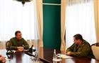 Дмитрий Азаров провел встречу с новым заместителем командующего войсками ЦВО