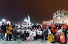 Новогодние старты на площади Куйбышева продолжаются