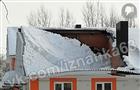 В Отрадном в двух новостройках под тяжестью снега рухнули крыши