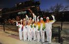 На стадион "Локомотив" олимпийский факел принесла мать 34 детей