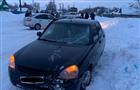 В Подбельске автомобиль после ДТП налетел на трех пешеходов
