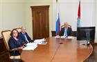 Губернатор принял участие в видеоконференции премьер-министра РФ