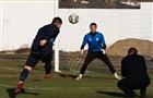 Самарские футболисты провели открытую тренировку 