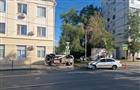 В Самаре на ул. Мичурина произошло ДТП с Mitsubisi Pajero и легковушкой 