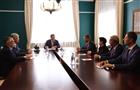 В Самаре губернатор Дмитрий Азаров провел встречу с руководством Центробанка РФ