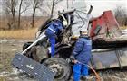 В Самарской области столкнулись МАЗ и КамАЗ, один водитель погиб