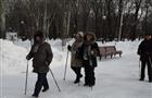 В парке им. Гагарина открылись трассы для скандинавской ходьбы