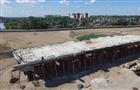 Завершено бетонирование пролетного строения на съезде развязки Фрунзенского моста
