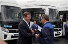 Дмитрий Азаров передал автотранспортному предприятию Сызрани новые автобусы