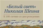 В Художественном музее откроется ретроспективная выставка Николая Шеина "Белый свет"