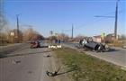 В Тольятти перевернулся на крышу кроссовер, столкнувшийся с легковушкой