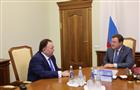 Дмитрий Азаров и Махмуд-Али Калиматов обсудили сотрудничество между Самарской областью и Ингушетией