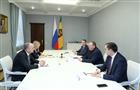 Олег Мельниченко провел рабочую встречу с руководителем Рособрнадзора