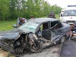 На М-5 столкнулись Lada Priora и КамАЗ