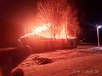 В Самарской области ночью горела церковь