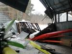 В Сызрани обрушилась крыша лодочного ангара спортивной школы