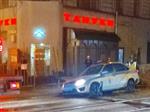 В Самаре машина полиции провалилась под асфальт