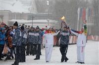 Тольятти встретил эстафету олимпийского огня зимних игр в Сочи