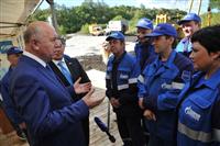  Николай Меркушкин ознакомился с ходом реконструкции газопровода "Винтай-Самара"