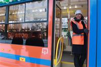 В региональной столице в пробный рейс вышел первый трамвай для инвалидов-колясочников