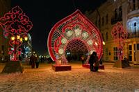 С кокошником и самоваром: как Самару украсили к Новому году