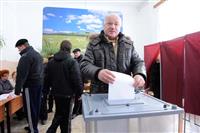 Виктор Сазонов: "Я голосовал за стабильность в нашей стране и за ее дальнейшее развитие" 