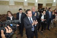 Владимир Мединский и Николай Меркушкин посетили Академию культуры