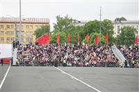 Парад Победы на площади Куйбышева
