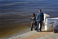 В Самаре затопило набережную