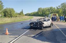 Под Тольятти водитель Kia погиб после столкновения с Renault