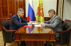 Максим Решетников и Олег Николаев обсудили ключевые векторы развития Чувашии