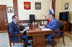 Артем Здунов встретился с управляющим Отделением Банка России в Мордовии