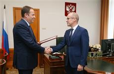 Игорь Комаров провел рабочую встречу с Главой Удмуртской Республики