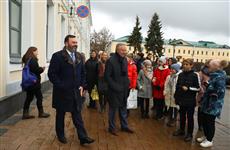 Нижегородские школьники представили Андрею Бетину аудиогид по Кремлю