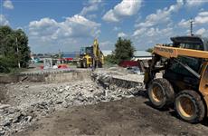В Пензенской области по нацпроекту продолжается капремонт моста через реку Лог